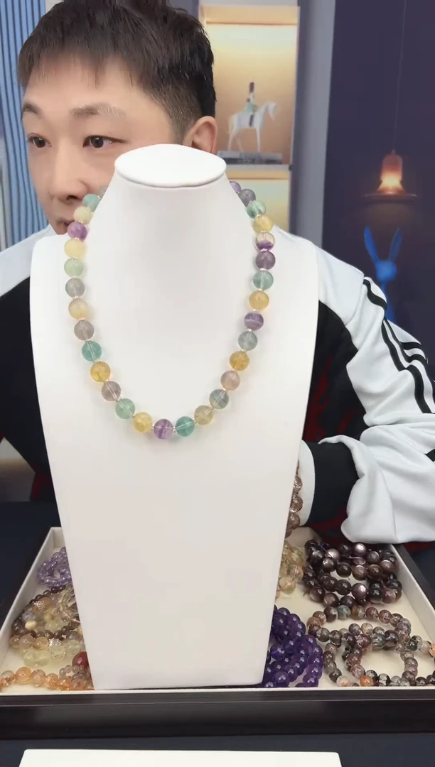 项链未镶嵌水晶天然多年项链99999