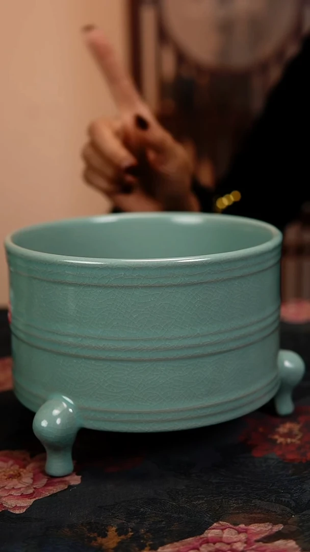 瓷片原产地原矿釉汝瓷