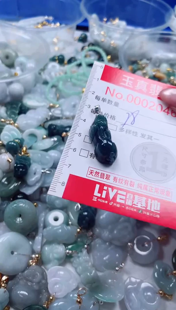 吊坠(不含链)未镶嵌翡翠2046