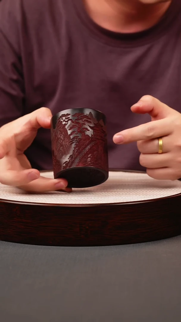 茶壶紫砂石黄直筒主人杯