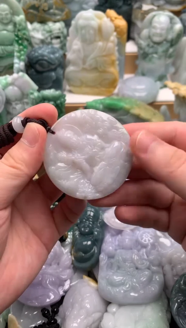 吊坠(不含链)未镶嵌翡翠1