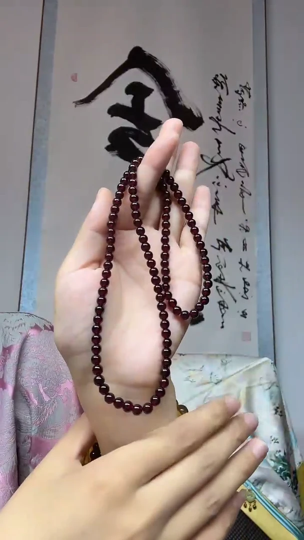 手串未镶嵌石榴石约卡5