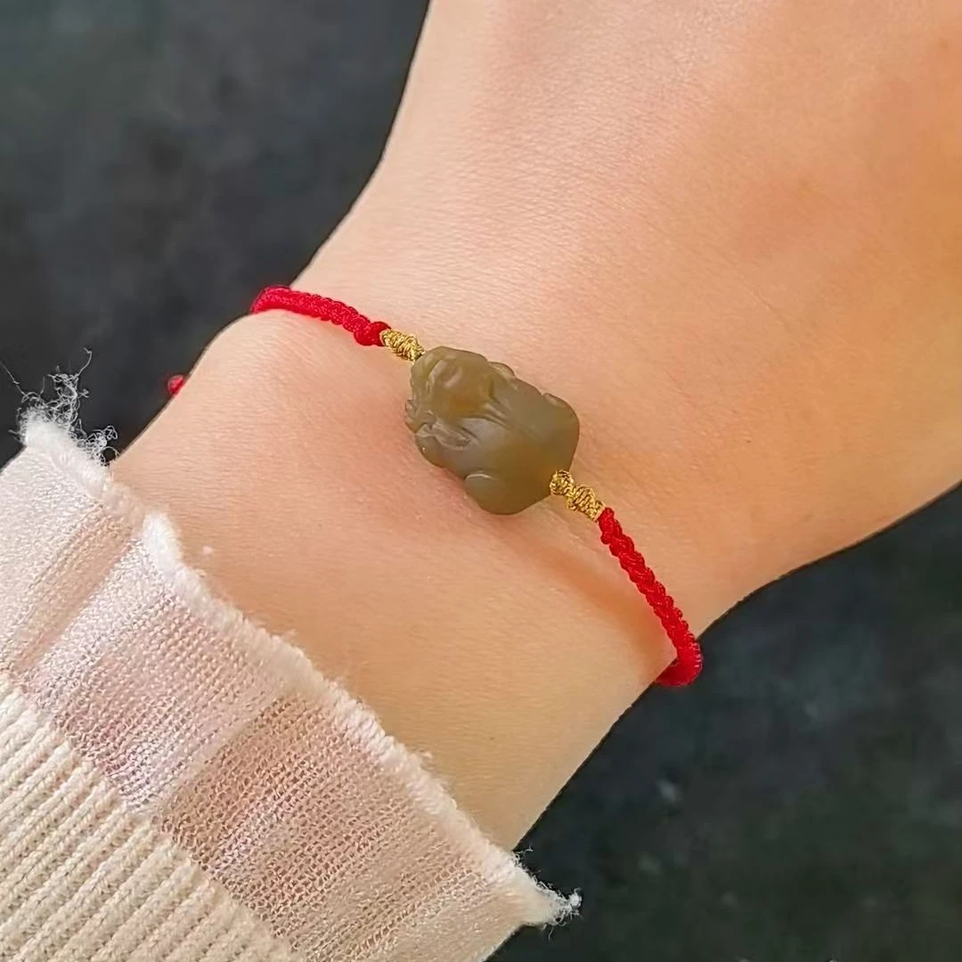 2025年属蛇本命年鸿运转运平安手绳男女士太岁守护手工编织红绳