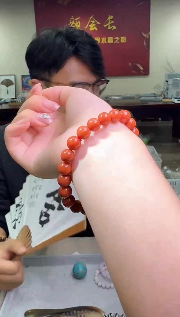 【闪购商品】南红玛瑙手链未镶嵌多样性发一件 681