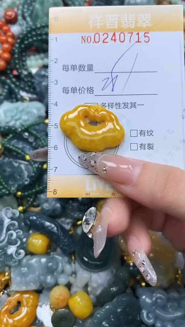 颈饰未镶嵌翡翠闪购0240715多样性发其一