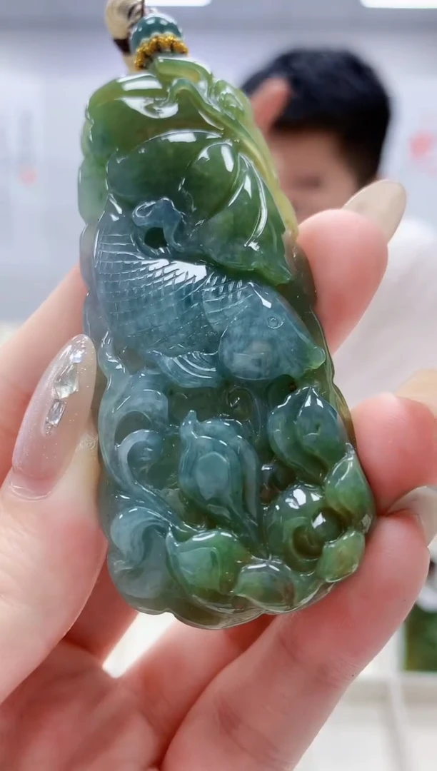 未镶嵌定制翡翠5028jw-毛货挂件31