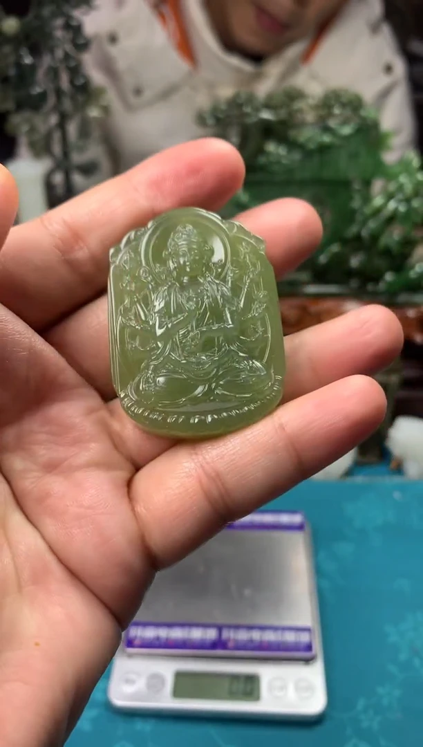 颈饰未镶嵌和田玉拍一发一