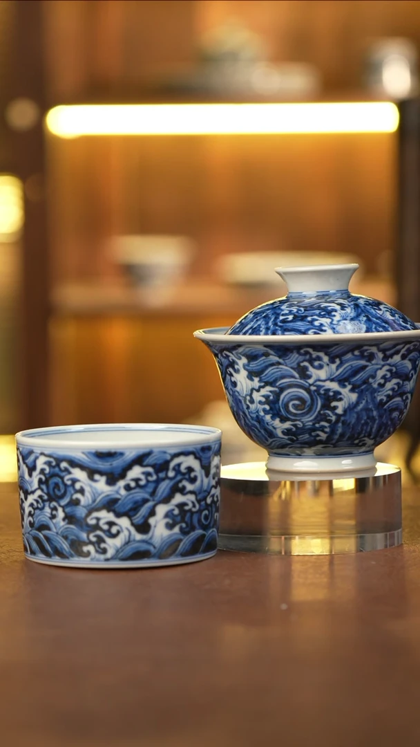 c****e景德镇手工手绘茶器