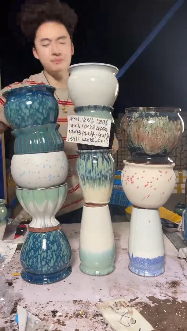紫砂花盆紫砂花盆宜兴紫砂粗陶花盆