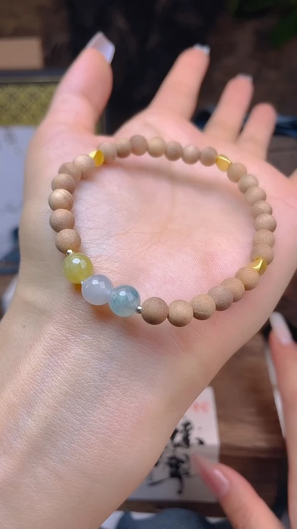 手链翡翠未镶嵌珠串