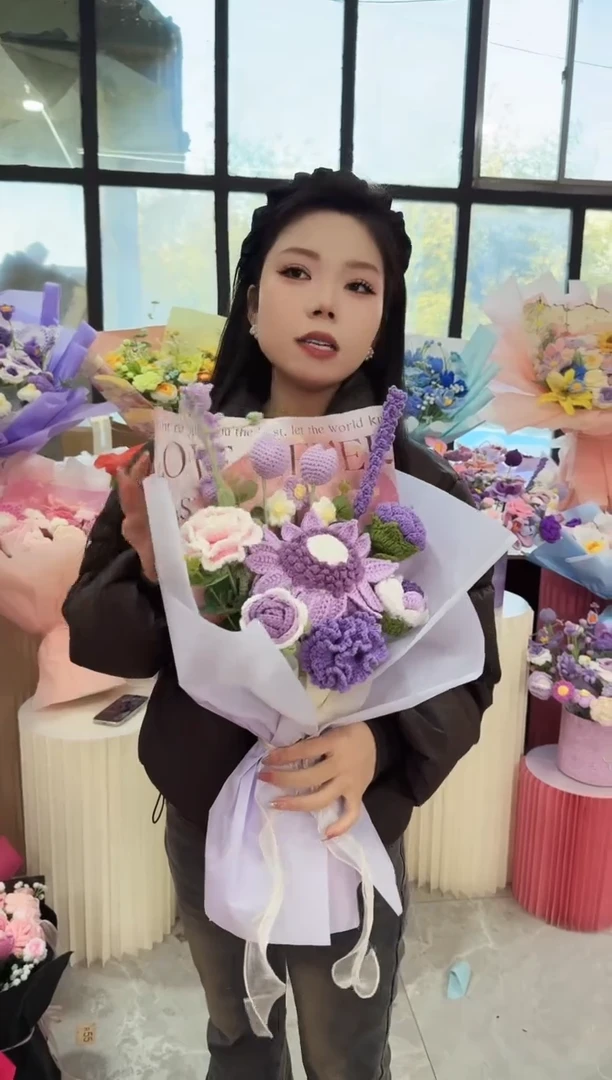 非遗手工定制花束，孤品清仓！