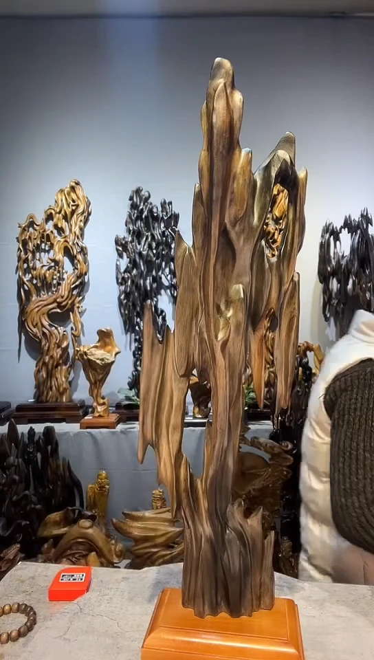 【闪购商品】金丝楠金丝楠小叶桢楠随行摆件48