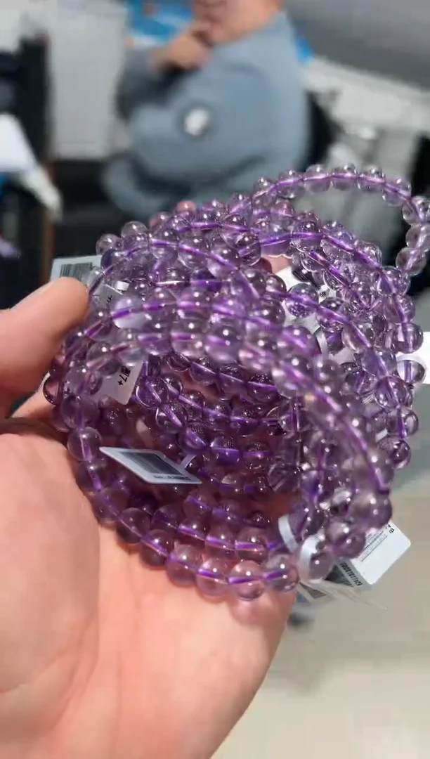 【闪购商品】水晶手链未镶嵌XL2413约7mm多样性发一件