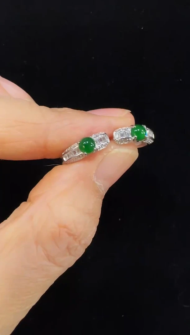 颈饰银S925镶嵌翡翠国风