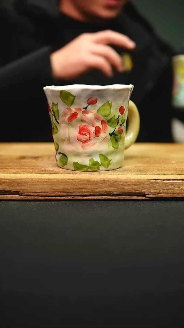 @@陶园瓷舍@@纯手工手绘@高温釉下彩