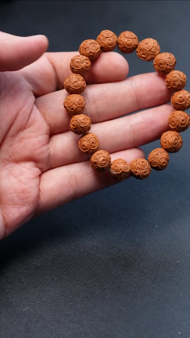 【闪购商品】橄榄核手串/手链龙纹桃核