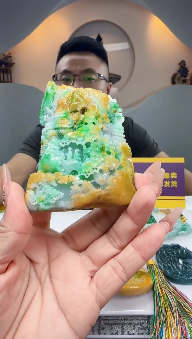 定制翡翠未镶嵌Q60441翡翠