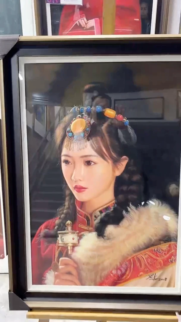 油画刘用华油画作品