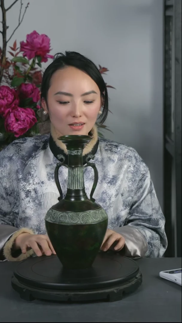 【闪购商品】铜高瓶双耳无使用