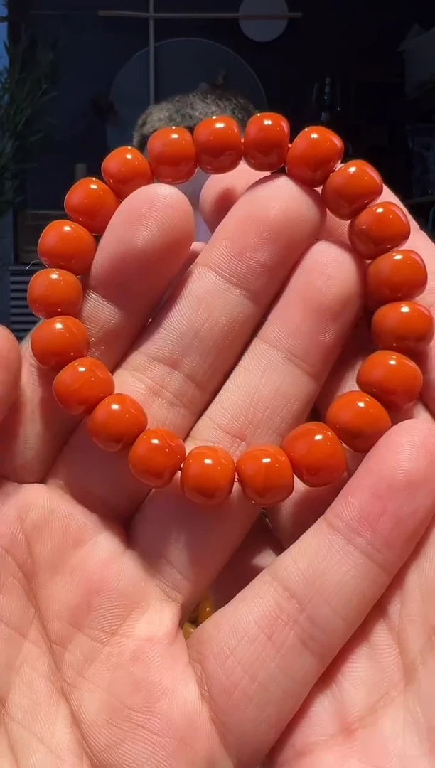 【闪购商品】南红玛瑙手串未镶嵌11+老型（柿1000）