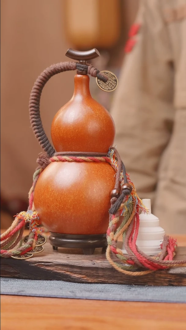 1476号链接精品大漆葫芦现货现发[一物一拍]