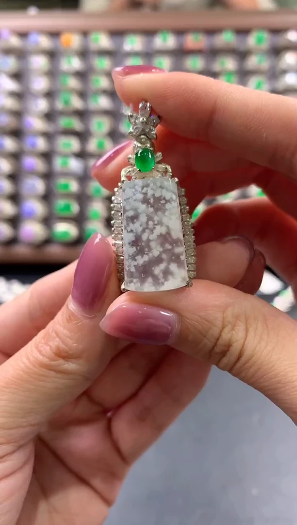 未镶嵌定制翡翠天然缅甸A货翡翠 1.3