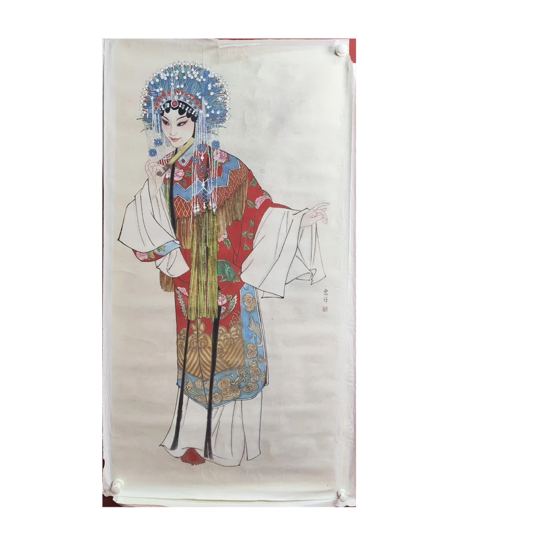 《惠菲》纯手绘国画作品23