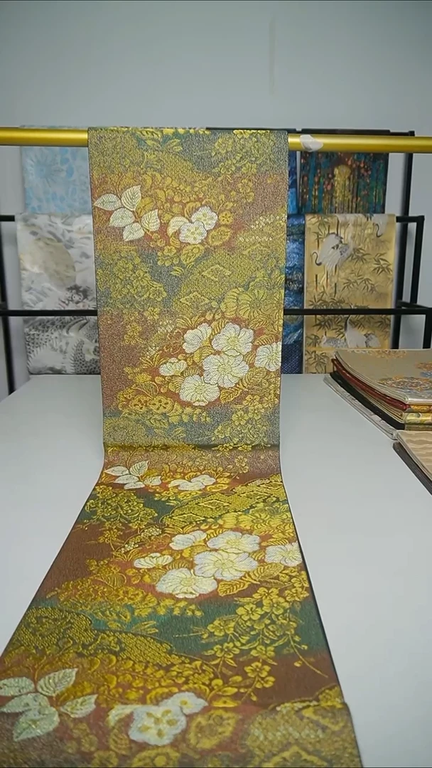 织绣织锦26织金花卉