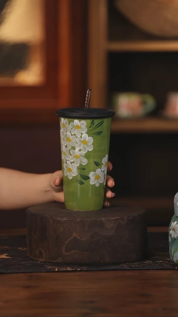 陶瓷便携款景德镇陶瓷杯子