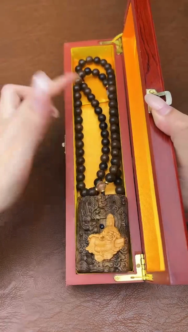 万家文玩阁沉贵宝108颗链接@@ZH3448