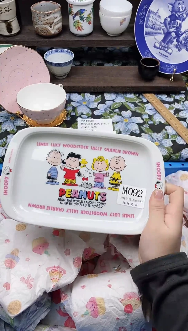 瓷片；*                M092