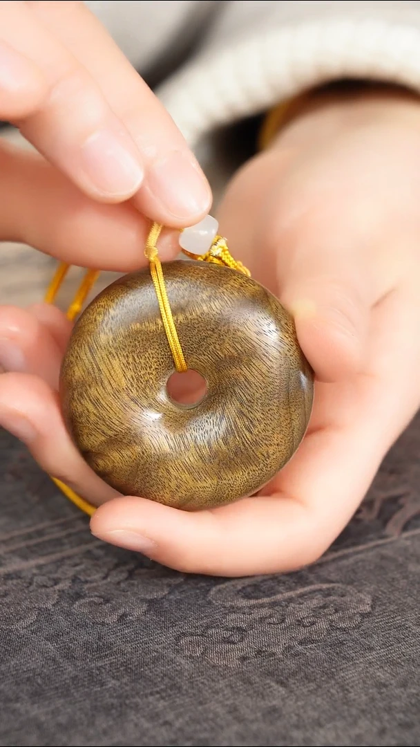 乌木类家具金丝楠阴沉木满纹平安扣