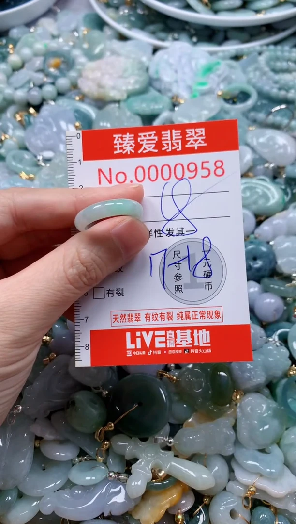 翡翠未镶嵌吊坠(不含链)958
