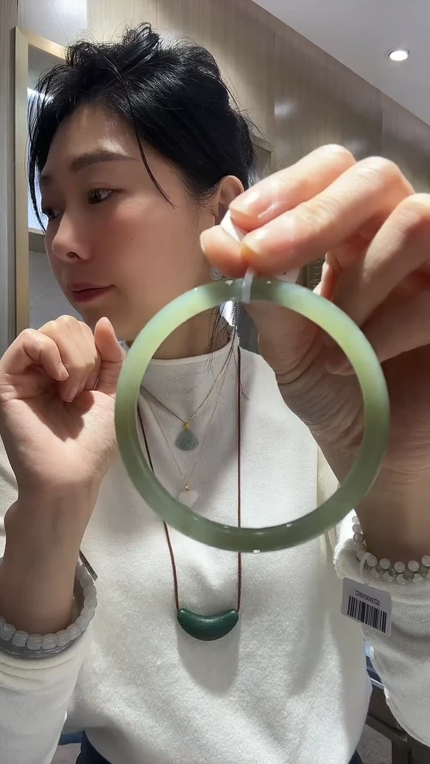 未镶嵌手镯和田玉【48】圈口60