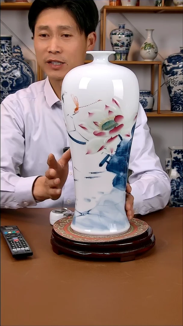 瓶景德镇手工手绘陶瓷摆件41