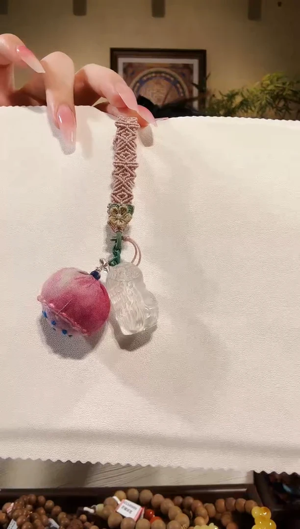 颈饰未镶嵌水晶挂件