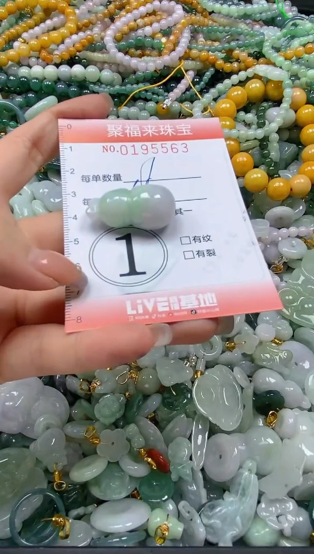 翡翠未镶嵌颈饰闪购0195563