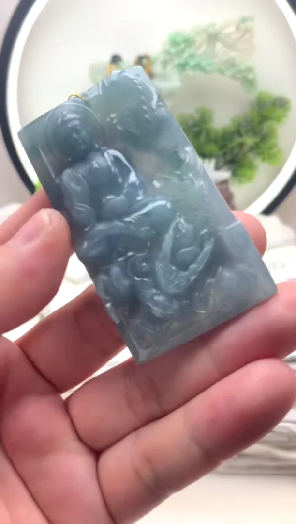 颈饰未镶嵌翡翠阿弥陀佛