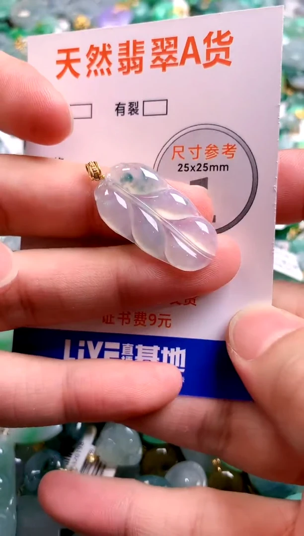 颈饰18K金镶嵌翡翠0214733007