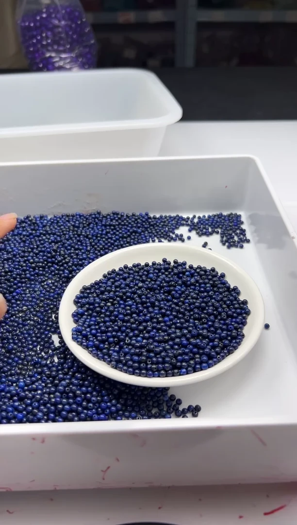 未镶嵌颈饰玛瑙/玉髓w243青*金石3mm*50颗