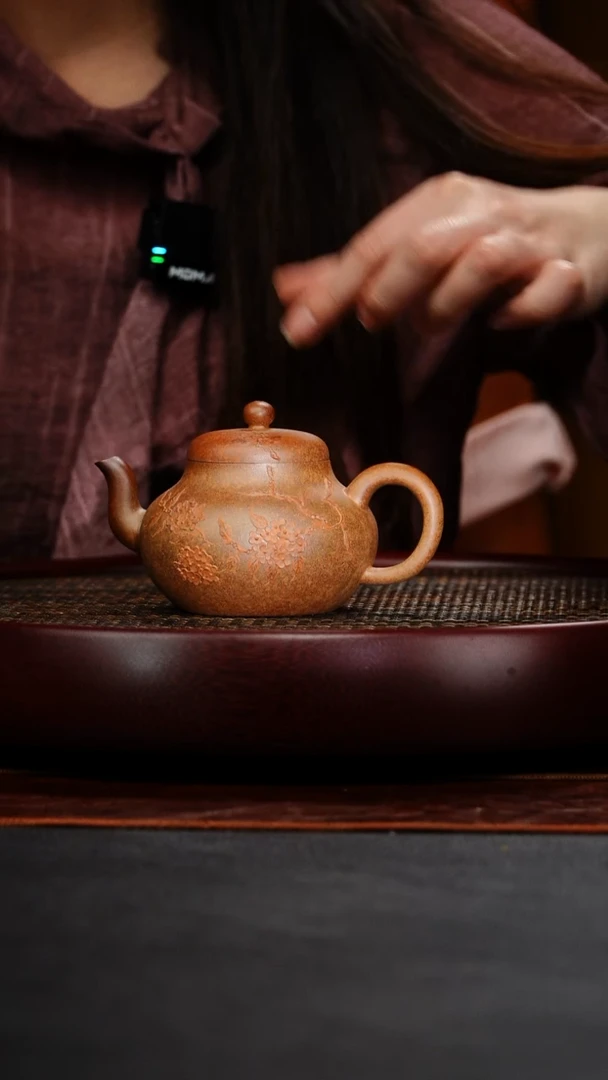 茶壶紫砂成进窑 君德 129 柴烧 270毫升