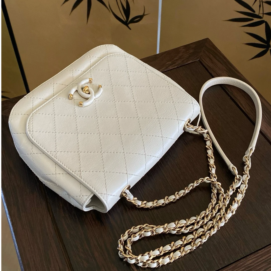 95新 Chanel/香奈儿 千禧一代-白金菱格纹方胖子7498892