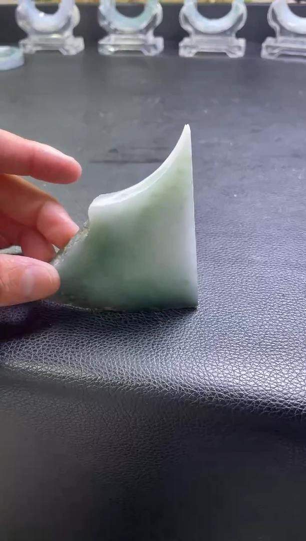 未镶嵌边角定制翡翠边角