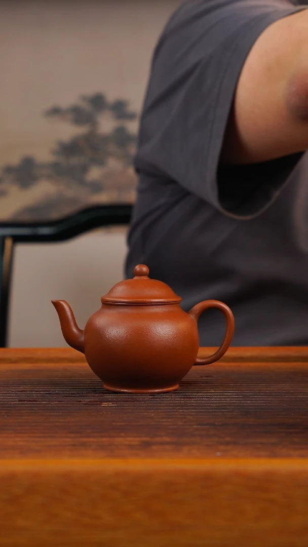 茶壶紫砂三章高宫灯壶140CC
