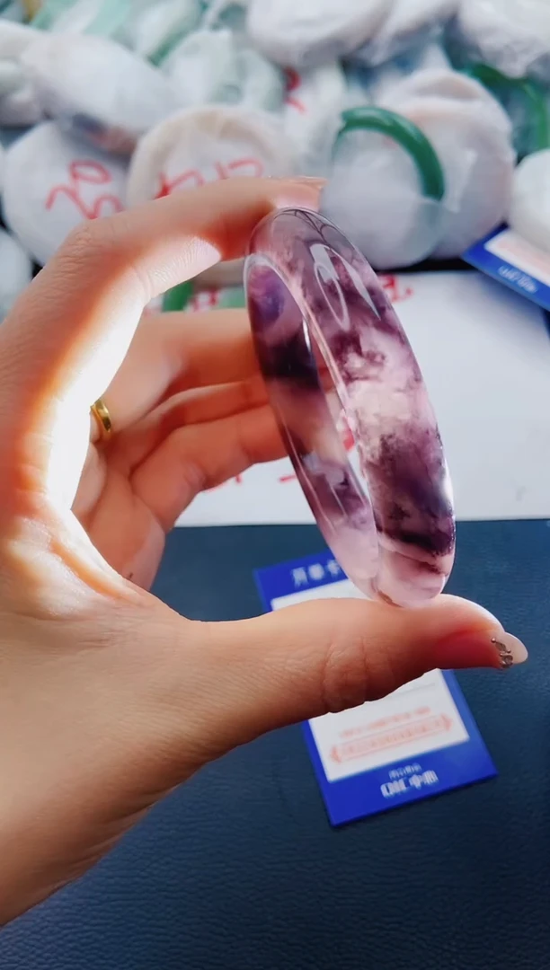 石英质玉手镯未镶嵌J150-58-59