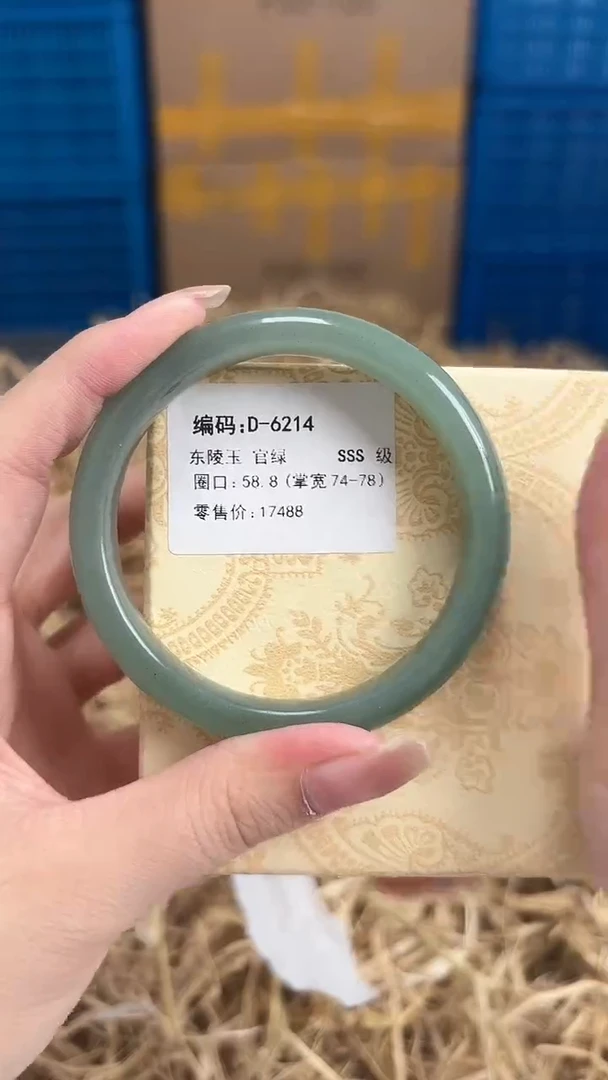 未镶嵌手镯石英质玉D-6214