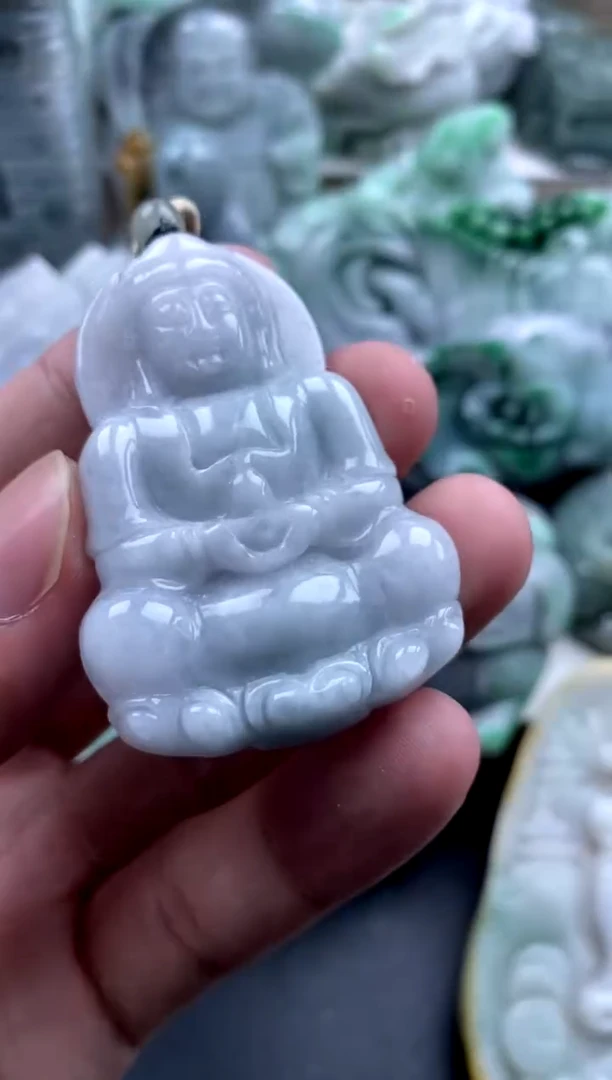 吊坠(不含链)未镶嵌翡翠1