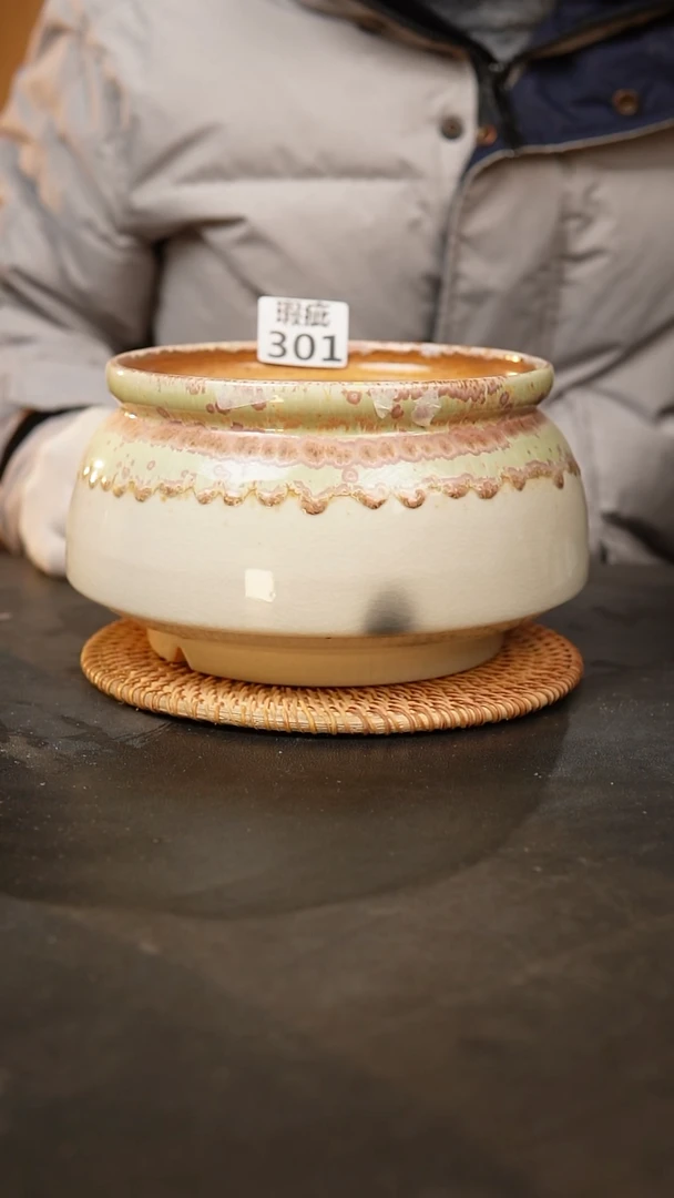 【闪购商品】瓷片景德镇陶瓷花盆