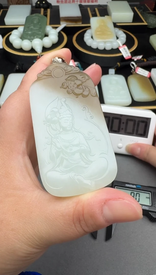 颈饰未镶嵌和田玉4