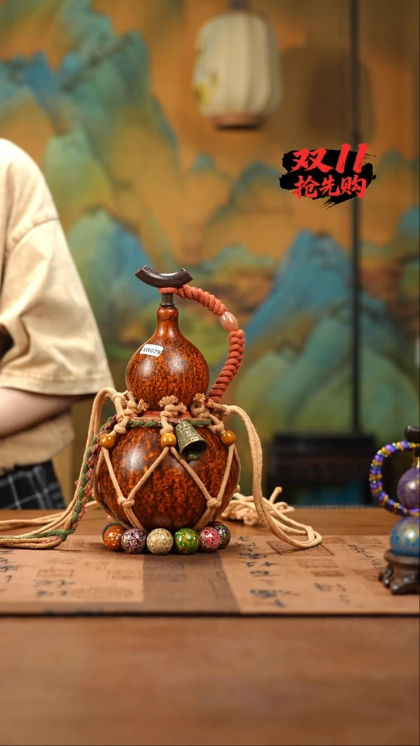 XC079网兜款酒葫芦不包手串